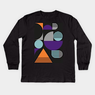 Abstract#115 Kids Long Sleeve T-Shirt